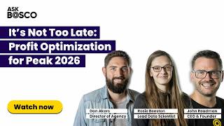 It’s Not Too Late: Profit Optimization for Peak 2026 Guide