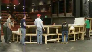 Purdue Theatre Moment: Moving the Hamlet Set