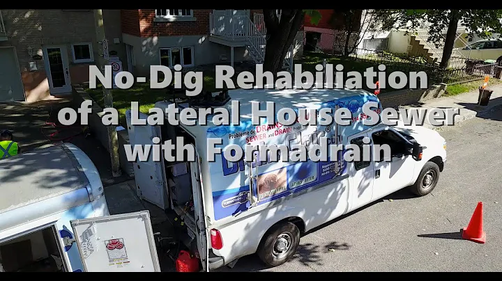 No-Dig Lateral Relining & Spot Repair | Formadrain Installation Video