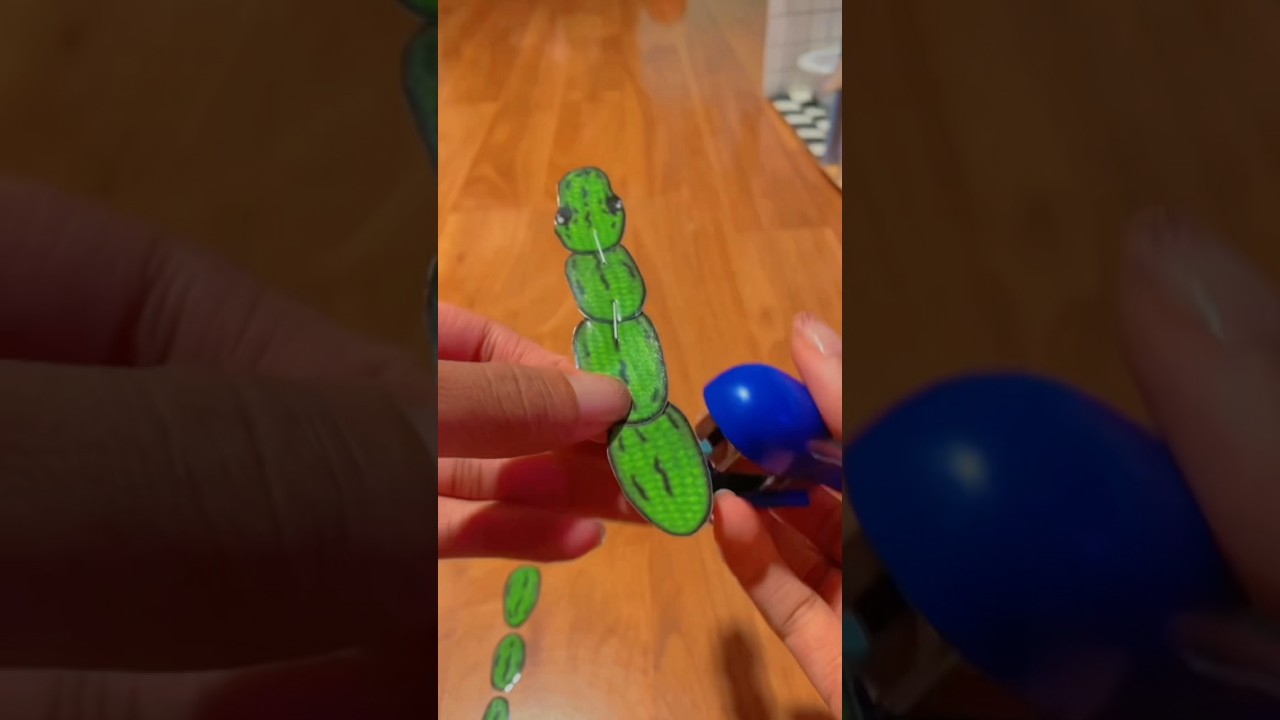 How to make Paper Snake Pet (1/2) #art #papercrafts #paperdolls #cute #snake