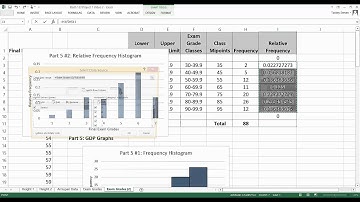 Descriptive Statistics Project - Video 4 of 8 - Math 133 - Excel 2013