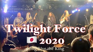 Twilight Force - Long Live the King @HOLIDAY SHINJUKU, Tokyo, Japan - January 25, 2020 LIVE 4K