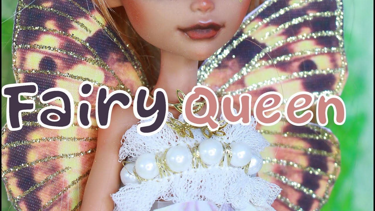 I am making a fairy queen dollrepaint