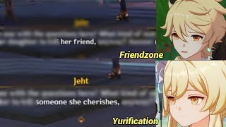 Jeht Being Lover For Lumine  Friendzone With Aether