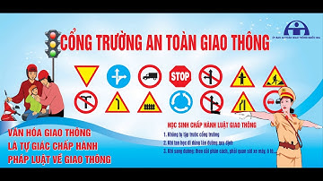 Share mẫu biển Cổng trường ATGT file Corel 12 - Quảng Cáo Yên Bái - quang cao yen bai