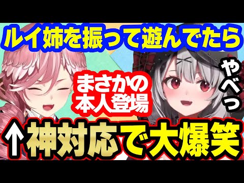 ルイクロ過激派スパチャに笑ってたら「ルイ姉」本人登場で大爆笑する沙花叉クロヱ【鷹嶺ルイ,ホロライブ,切り抜き】