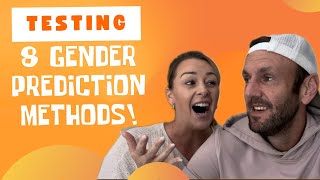 Testing Out the TOP Gender Prediction Methods for our Twins!