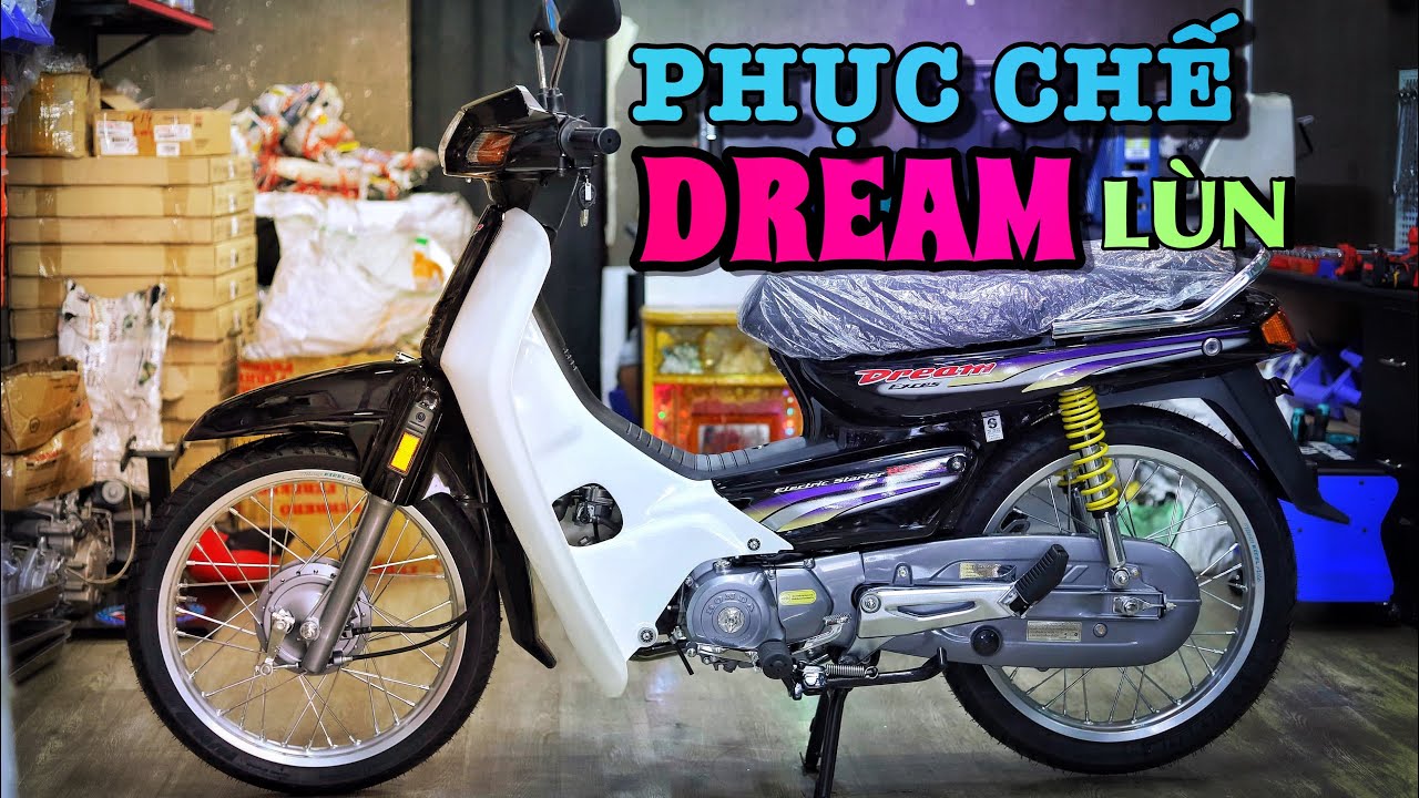 Phục chế Honda Dream lùn ở Sài Gòn  CafeAutoVn