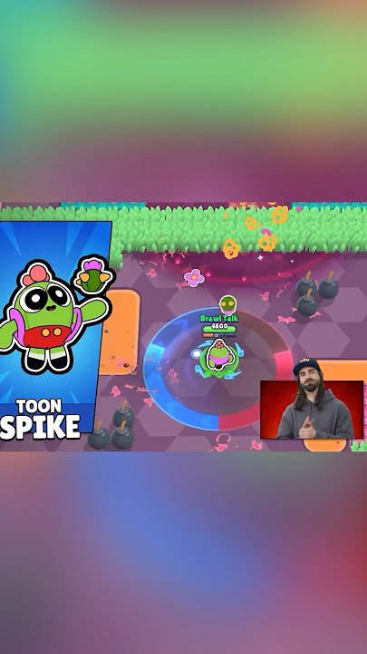 The Cutest Skin In Brawl Stars - Toon Spike 