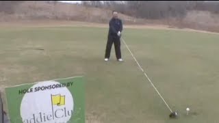 WORLD RECORD Drive in Golf!