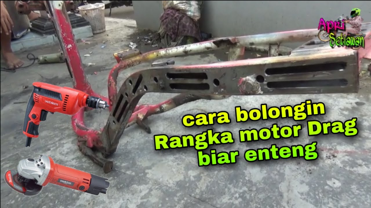 BEGINILAH CARA MODIFIKASI RANGKA BOLONG BOLONG PADA MOTOR ...