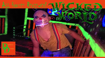 Wicked World Scaregrounds - ALL houses reviewed! Full experience (Nicholasville/Lexington, KY. 2020)