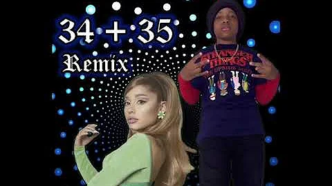 Ariana Grande - 34+35 (Remix) Feat. Doja Cat and Megan Stallion (Official Lyric Video)