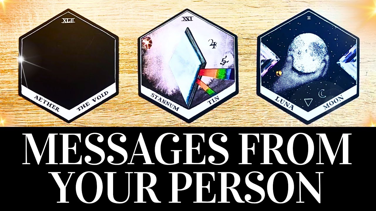 PICK A CARD 🔮❤️MESSAGES FROM THE PERSON ON YOUR MIND ❤️🔮 They Want YOU to Know THIS! 🌟 Tarot Reading