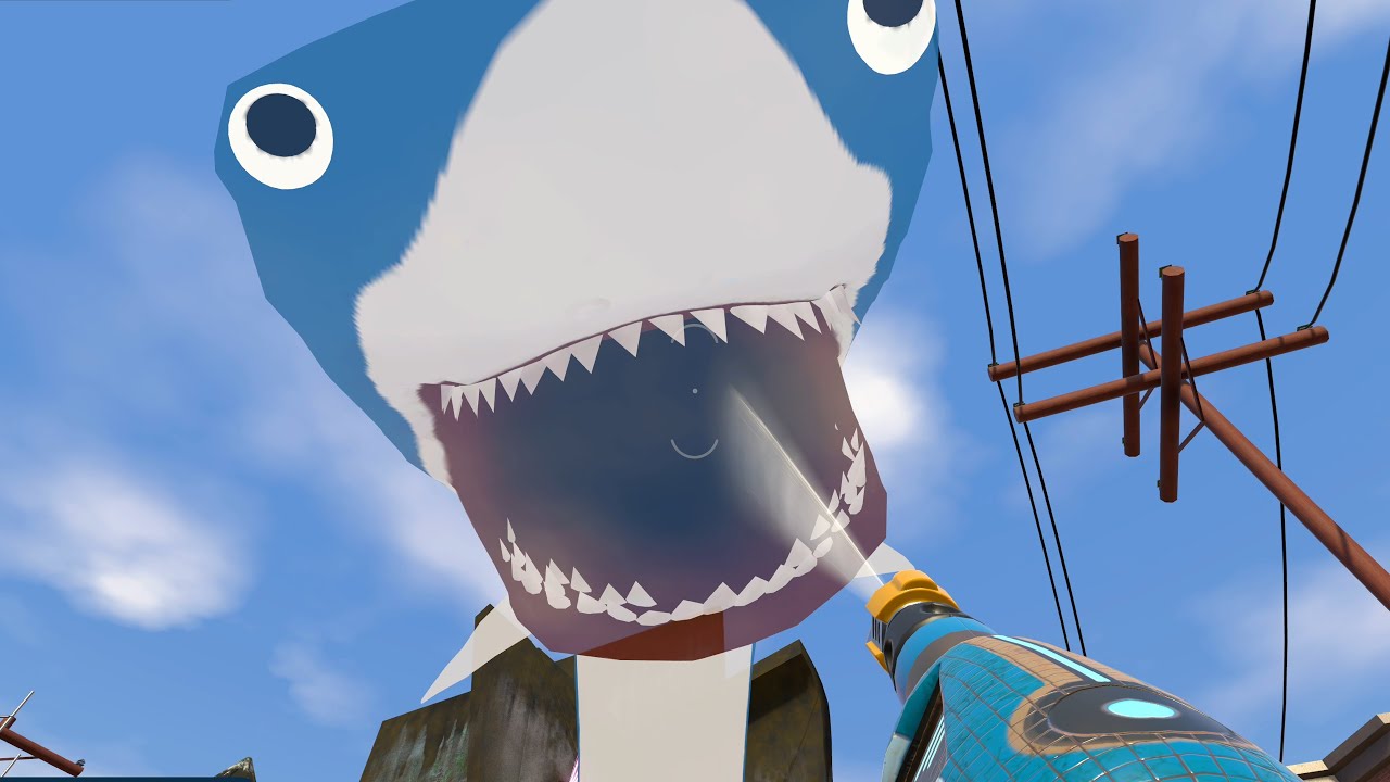 ワ*ラ様 ⭐︎新品•試着のみ⭐︎SHARK スパルタン シャーク ロレンソ PowerWash Simulator: Back to the Future DLC [3] - Shark Still