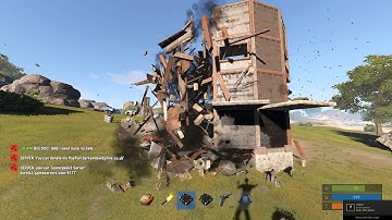 Kentish Zombie plays: Rust (What I do to raided buildings! 8)