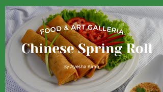 Chicken Spring Roll @ Food & Art Galleria | Chinese Spring Roll |