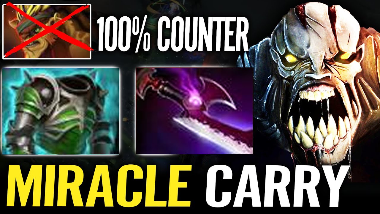 Miracle [Lifestealer] 100 Counter Bristleback Strongest Hero 7.34
