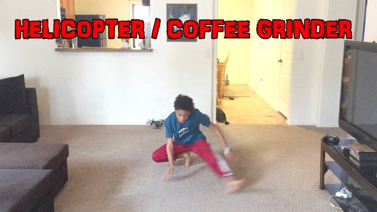 Breakdance Tutorial How To Helicopter / Coffee Grinder YouTube