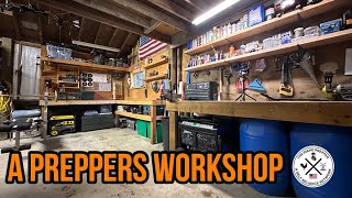 A Preppers Workshop  Preparing For The Coming Struggle! Stock Up On Tools & Supplies Now! #shtf