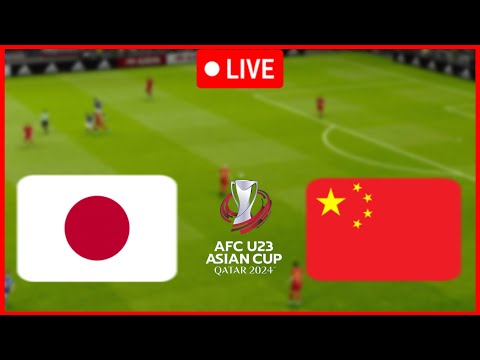 🔴日本 U23 対シナ U23 AFC アジアカップ 2024 ビデオゲーム シミュレーションの試合