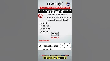 Linear Equations in two variables MCQ  l Class 10 Maths MCQ l Maths  #youtubeshorts #shorts #maths