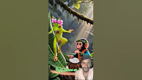 Frog Dance Or Jump #cartoon #frogdance #animation #dancemoves #funny #animaldance #cute #moana