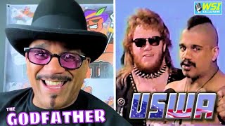 The Godfather on USWA, Dallas Sportatorium, Jerry Lawler & 