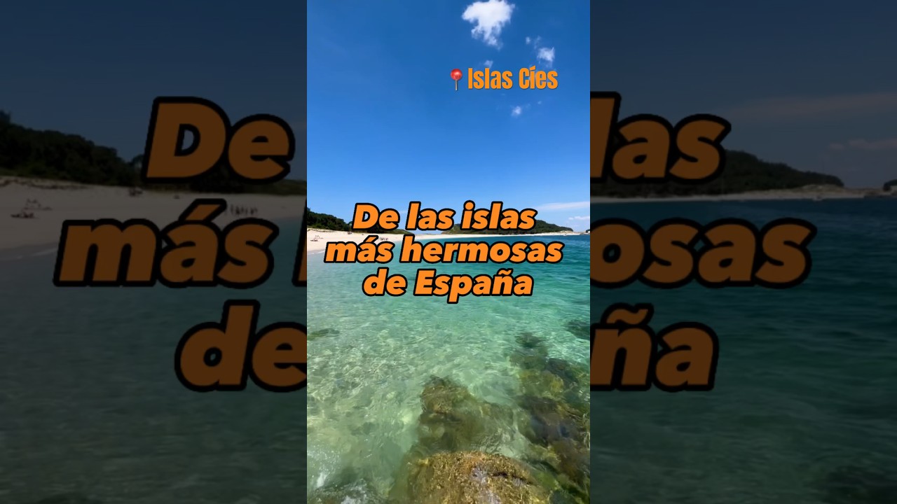 Islas Cíes, Vigo: de las Islas más hermosas de España. #islascies #galicia #shorts #nomadasdigitales