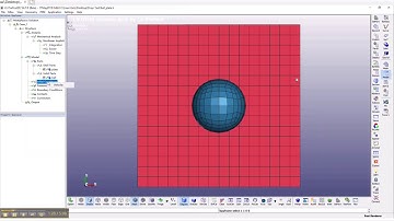 To get the hang of LS-DYNA-the new Solution Explorer in LS-PrePost