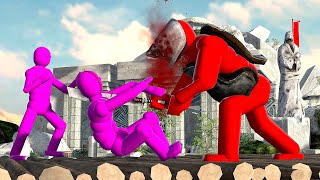 OVERGROWTH Active Ragdoll Physics & NPC Wars #38