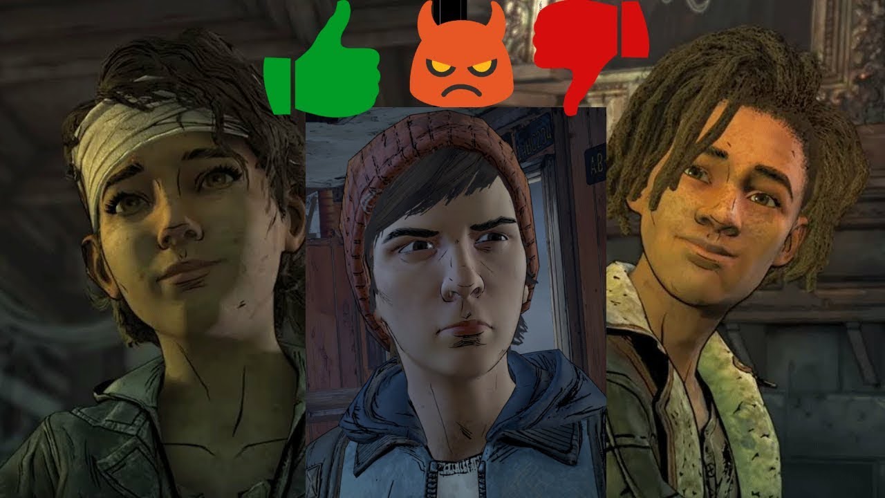 Gabe Reacts to Clementine and Louis Romance YouTube