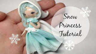 TUTORIAL: Basic Polymer Clay Snow Princess Chibi