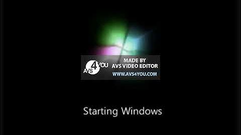 Microsoft Windows 7 Startup Sound in RGB to BGR Reversed