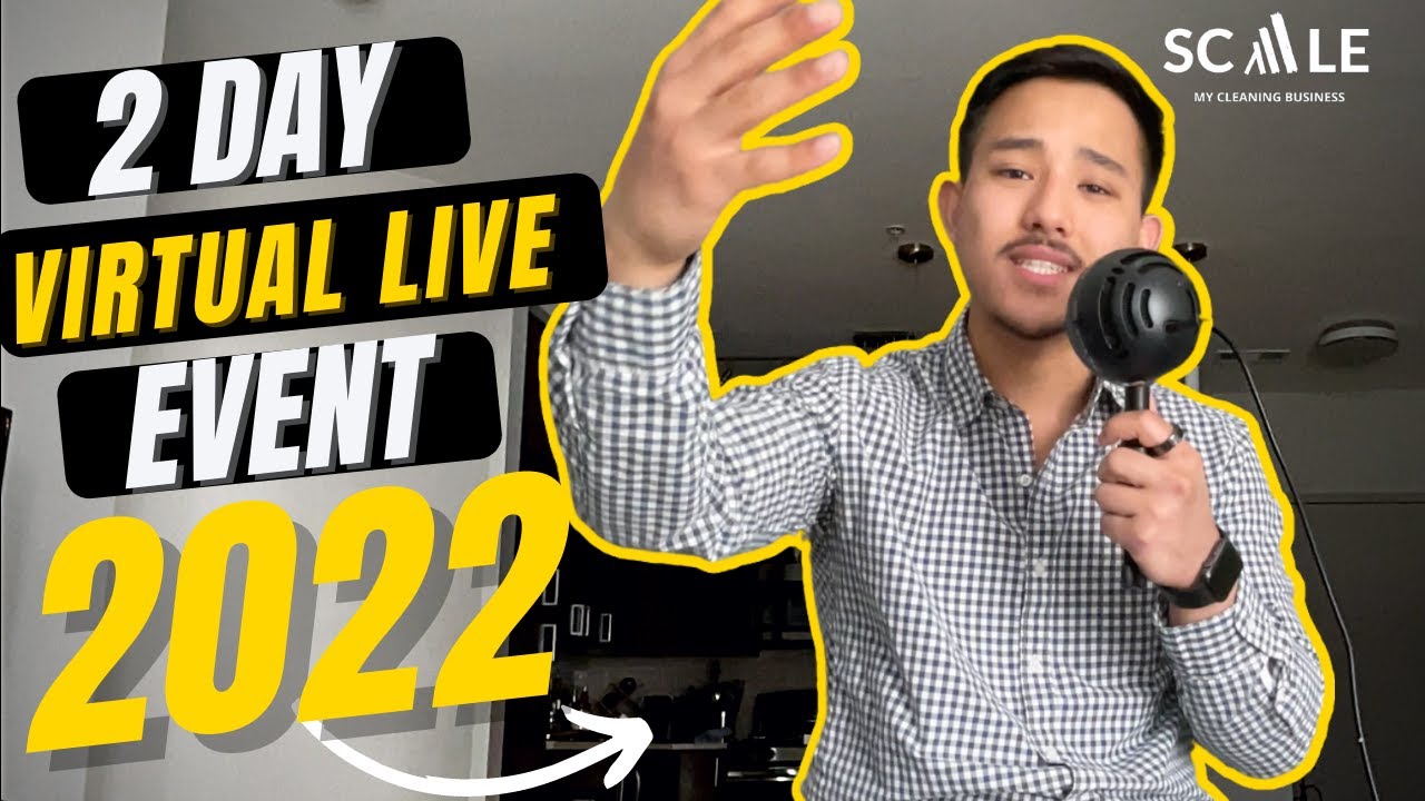 THE #1 CLEANING BUSINESS SALES, MARKETING, HIRING, AND PRICING VIRTUAL TRAINING EVENT IN THE WORLD!
