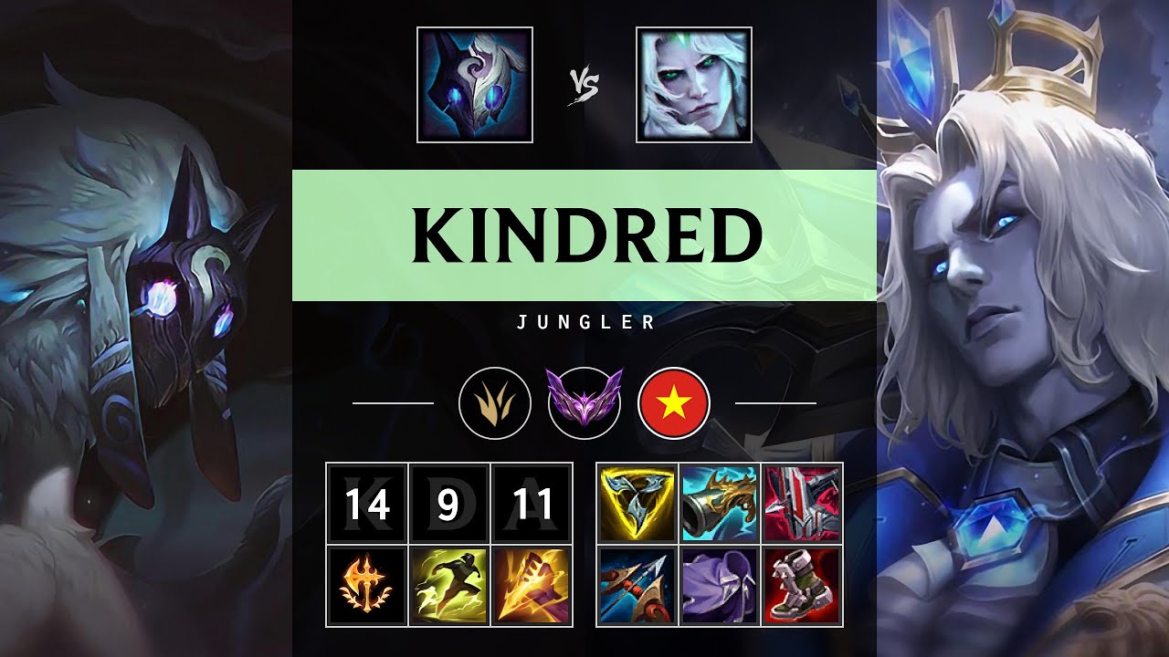 Kindred Jungle vs Viego - VN Master Patch 25.12