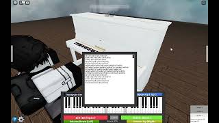 Super Mario Bros Star Theme on Roblox Piano