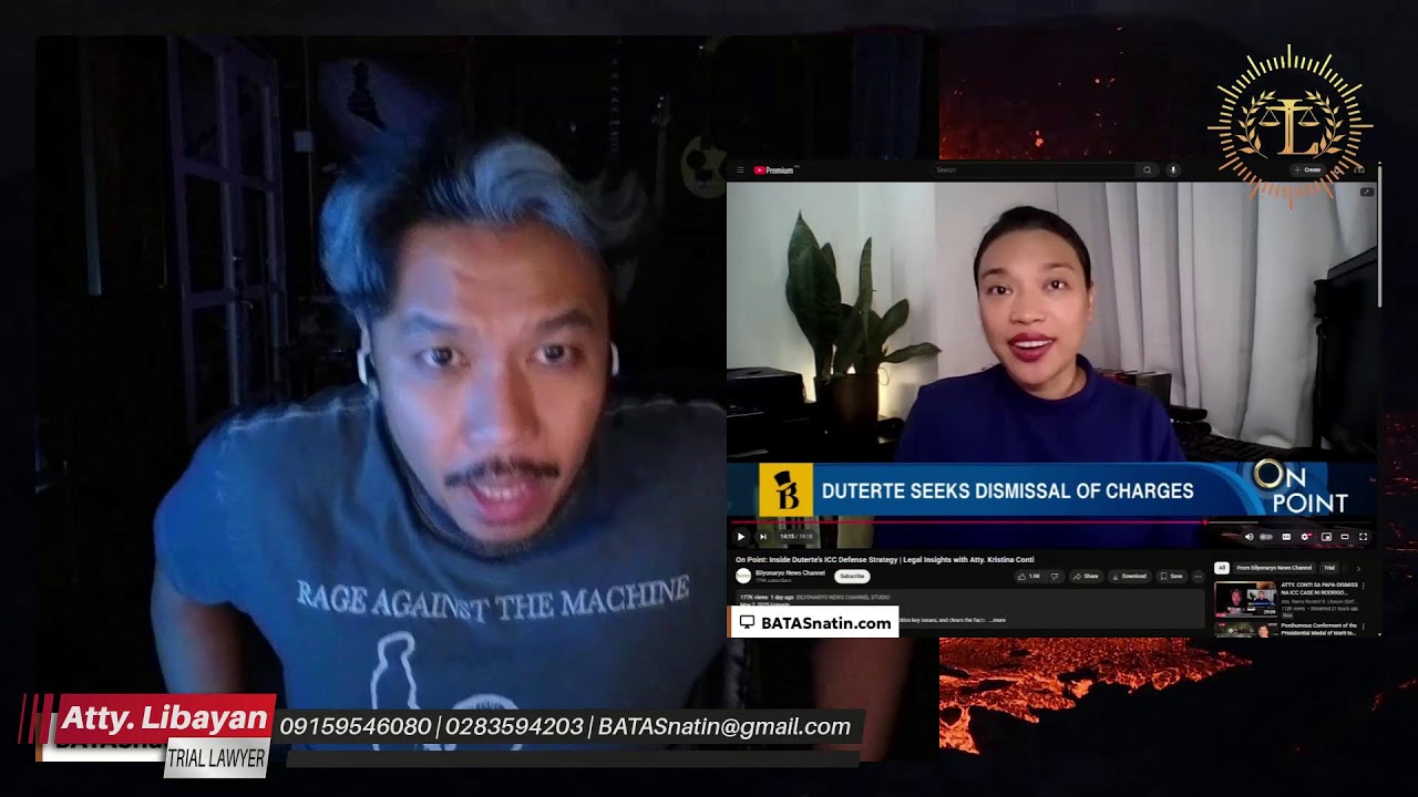 DISMISSAL NA BA ITO NG KASO NI DIGONG DUTERTE SA ICC? feat ATTY. CONTI