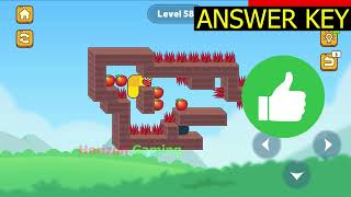 Hungry Worm - Greedy Worm LEVEL 58 - Gameplay Walkthrough Android IOS