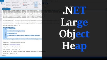 Bloated .NET application ? Try searching the large object heap using WinDBG !