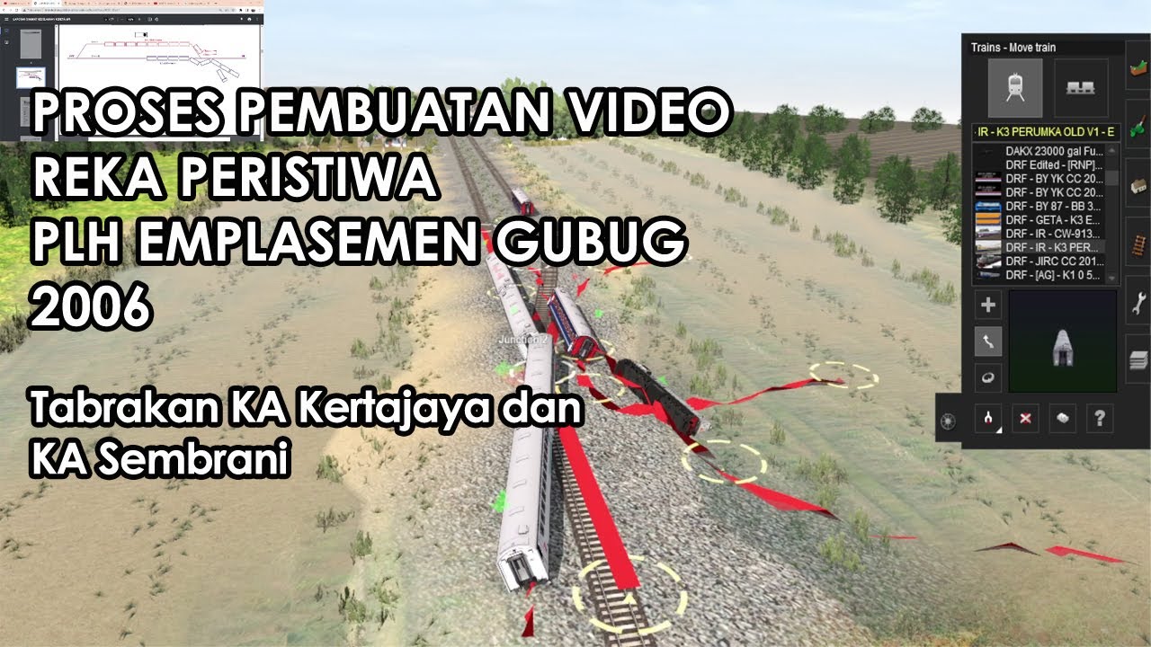 Proses Pembuatan Video Ilustrasi Peristiwa PLH EMPLASEMEN GUBUG 2006