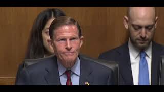 Senator Richard Blumenthal uses ChatGPT to write his statement