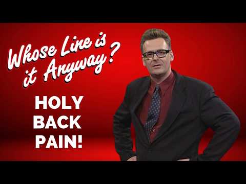 HOLY BACK PAIN & Other Whose Line UK Classics!!