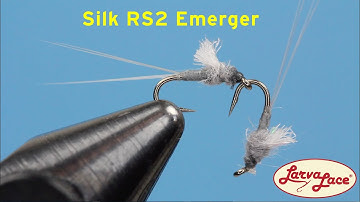 RS2 Emerger Fly tying tutorial: Fly tying with Larva Lace
