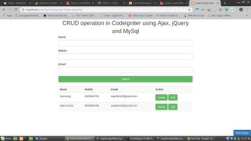 CodeIgniter: Delete data from MySQL DB using AJAX, JQUERY.