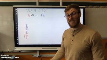 1st Grade Math - Module 4 Lesson 13 Use counting on & the make ten strategy when adding across a ten