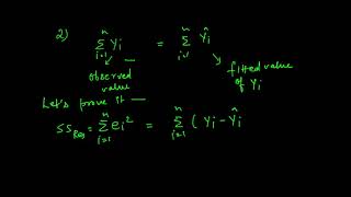 Lecture 8: Useful Properties of Least Square Fit