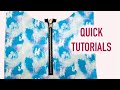 How to Install an Exposed Zipper - Quick Tutorial