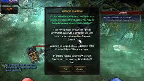 3rd Class Change Quest - MU Online