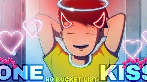 RG BUCKET LIST VIDEO CLIPS EDIT WITH ONE KISS 😘😘 SONG #vairalvideo #trendingvideo #youtube